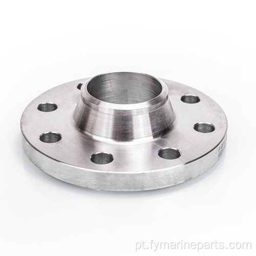 Flange de pescoço de soldagem de tubo de aço